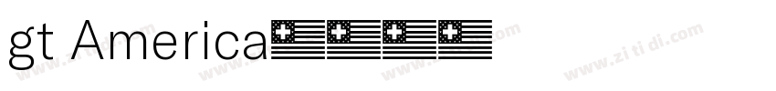 gt America字体转换